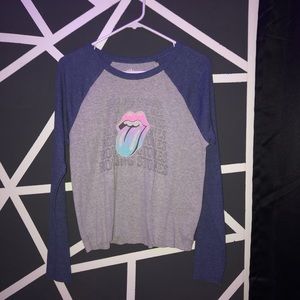 NWT American eagle Rolling Stones long sleeve tee